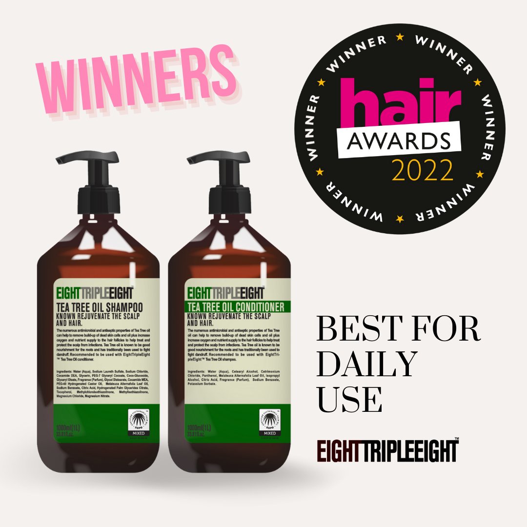 SoapboxPRUK's tweet photo. Our haircare client EightTripleEight has WON 3 AWARDS! ๐คฉ @hairmagazine
#Journalists or #Influencers, if you'd like to request a ๐ณ๐ฟ๐ฒ๐ฒ ๐๐ฎ๐บ๐ฝ๐น๐ฒ or info please get in touch!
#AwardWinning | #Journorequest #Beautysamples https://t.co/kzzybJE68I