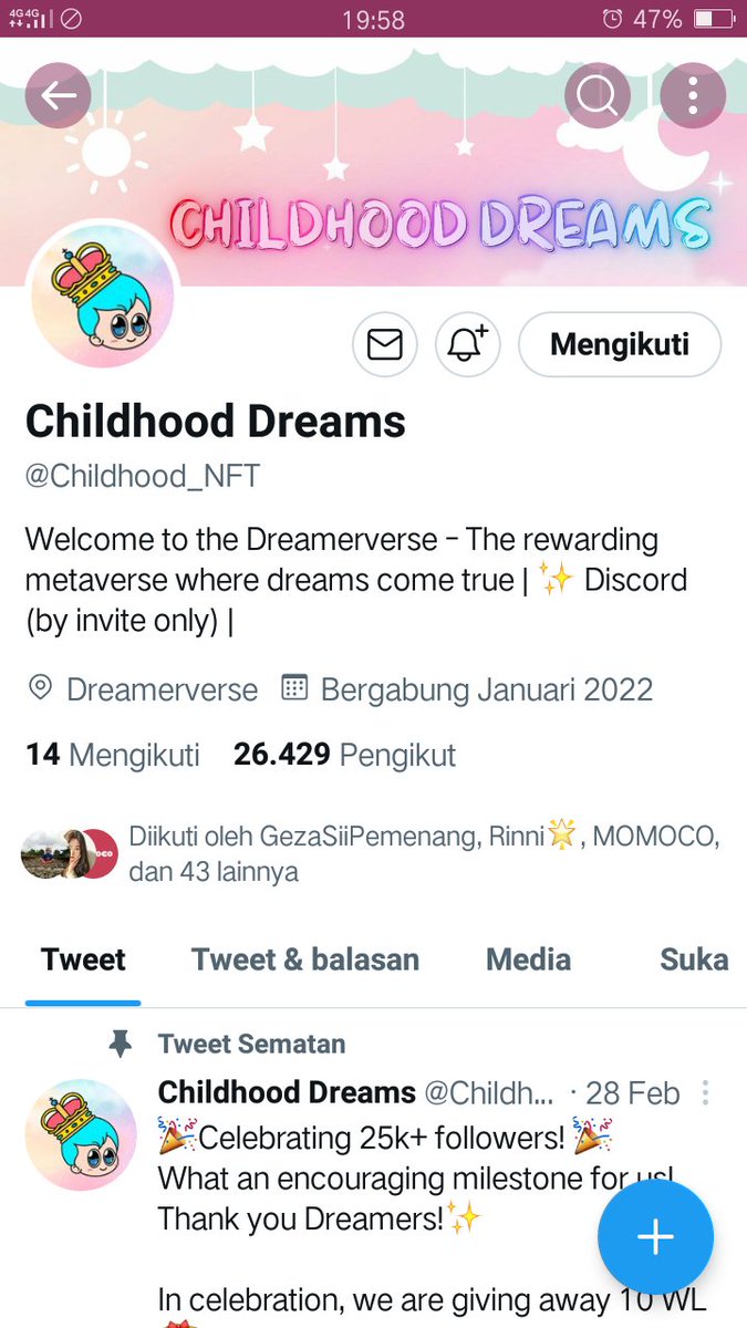 RebbyAulia's tweet photo. @reneziv @Next1000XGems @nftvz @CryptoKing1st @Childhood_NFT https://t.co/oZYvBGO9nn