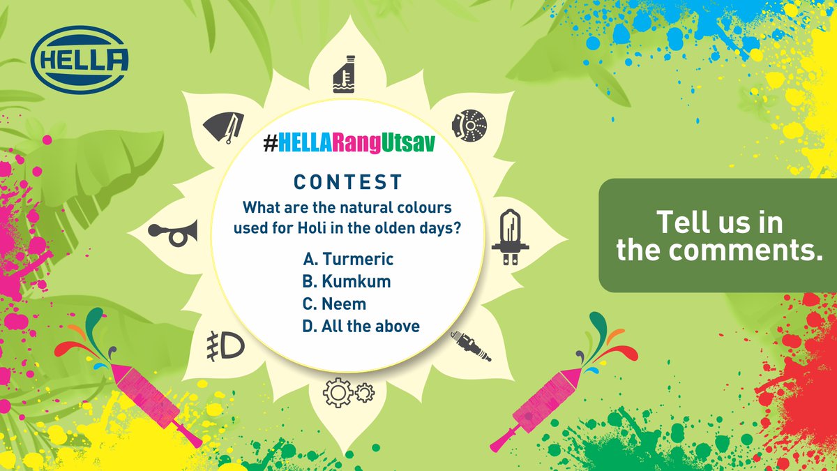 Hella_India's tweet image. Know the answer?

Don’t wait, share your answer in the comments below and 3 lucky winners will get a chance to win Amazon Vouchers.