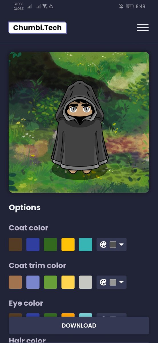 digital_mad_lad's tweet photo. Hey there chumbi gang! I made a little feature on https://t.co/TXF77VzAXY that allows you to create your own customized avatar. I'll be adding more to it as time goes by 😉

Check it out here: https://t.co/h3K5NNtnTU

It's only one avatar atm https://t.co/UXeuflT28r