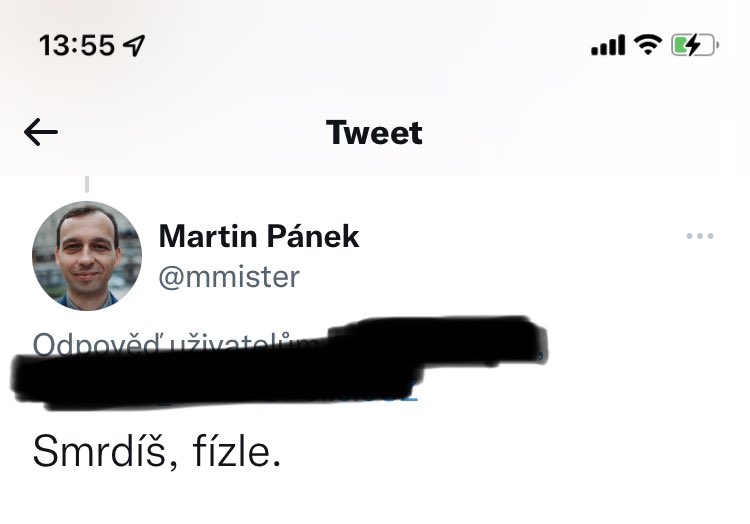 FicekRoman's tweet photo. @MFatka @Nepritel_statu Nevadí mi jiný názor, vadí mi viz prtscr, tak jsem diskuzi zamkl. https://t.co/LczKqzOPhP