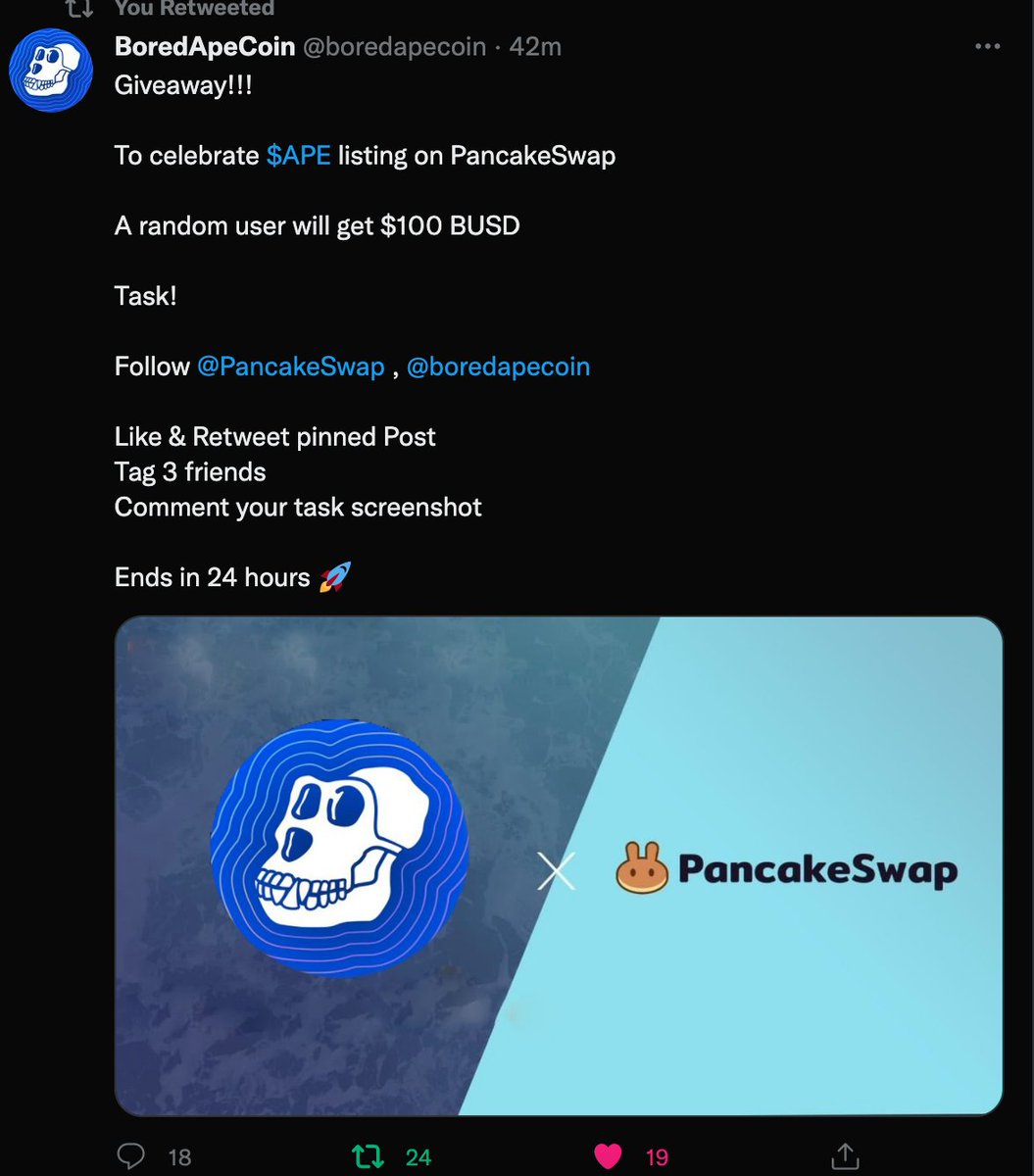 ExchangerComUa's tweet photo. @boredapecoin @PancakeSwap @elonmusk @CoinMarketCap @BinanceUkraine https://t.co/gWdsJYG8Lm