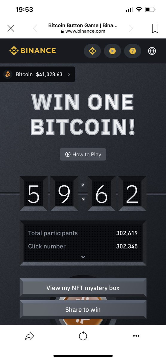 Sirawitz10's tweet photo. งง ๆ  #BitcoinButton  and #Binance https://t.co/upUkm8FRHT