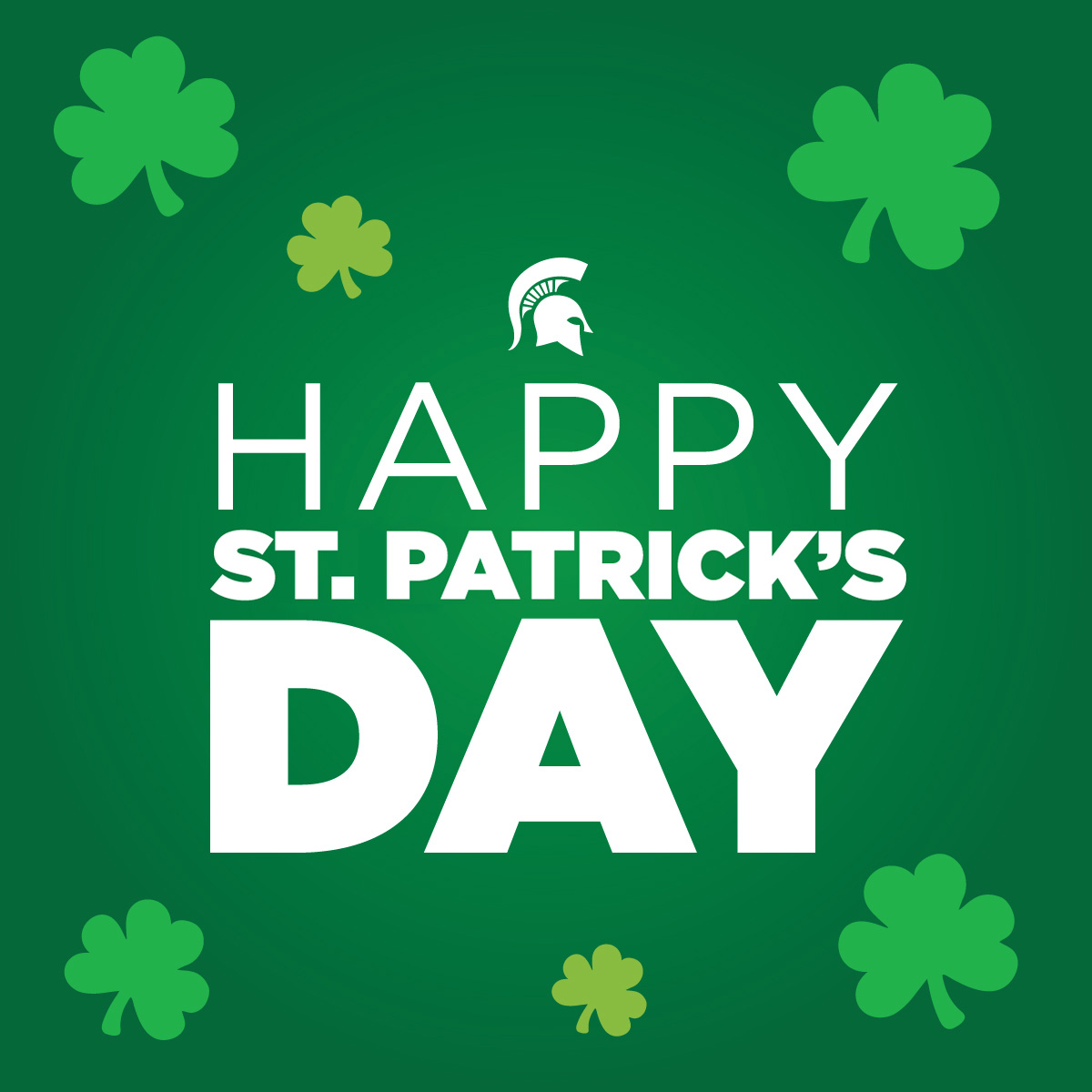 michiganstateu's tweet photo. It's a good day to Go Green. https://t.co/Jb79JcQPon