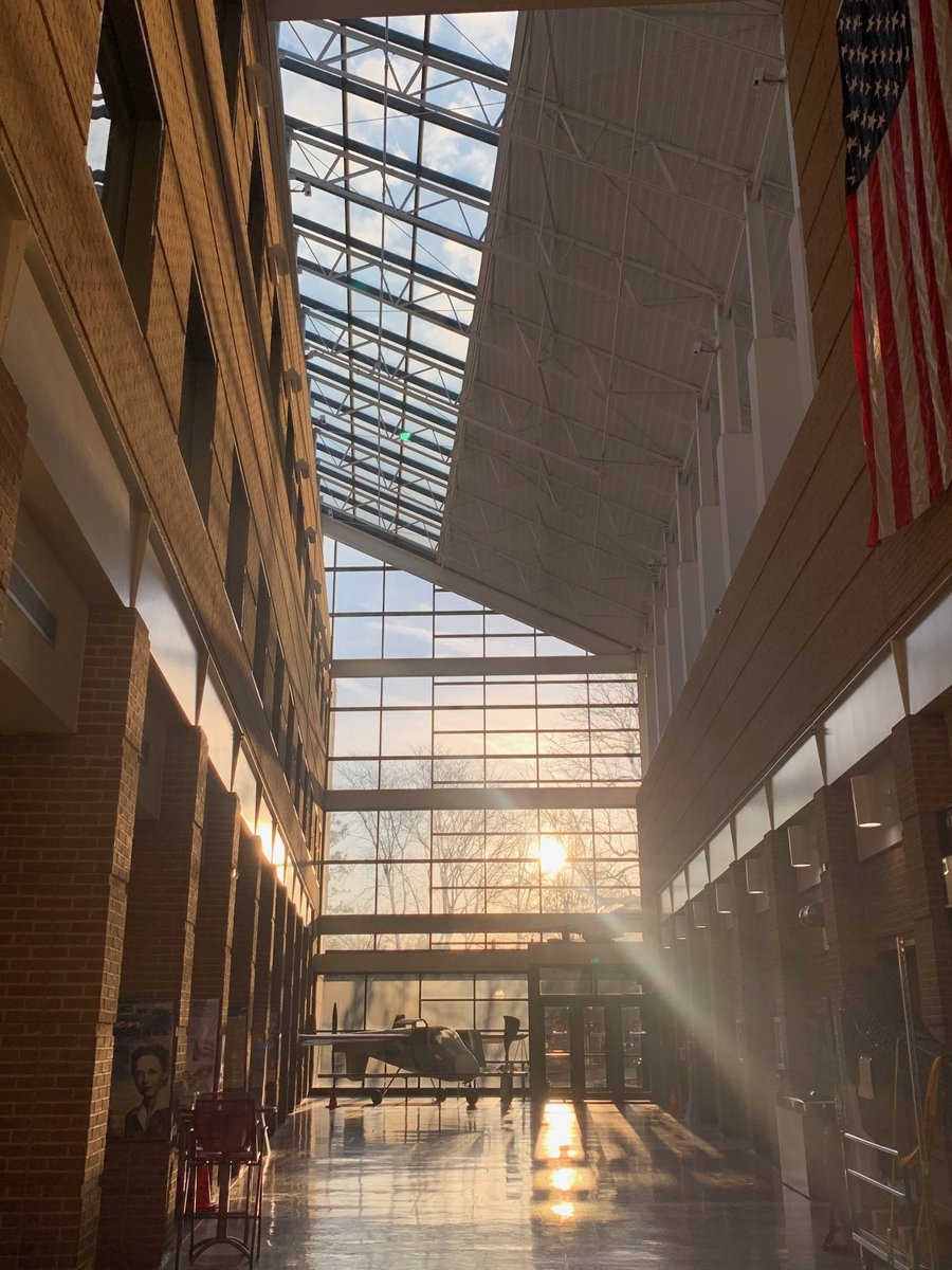 A beautiful spring morning in the Francois Xavier Bagnoud building on North Campus, our #Aerospace home. How lucky are we?