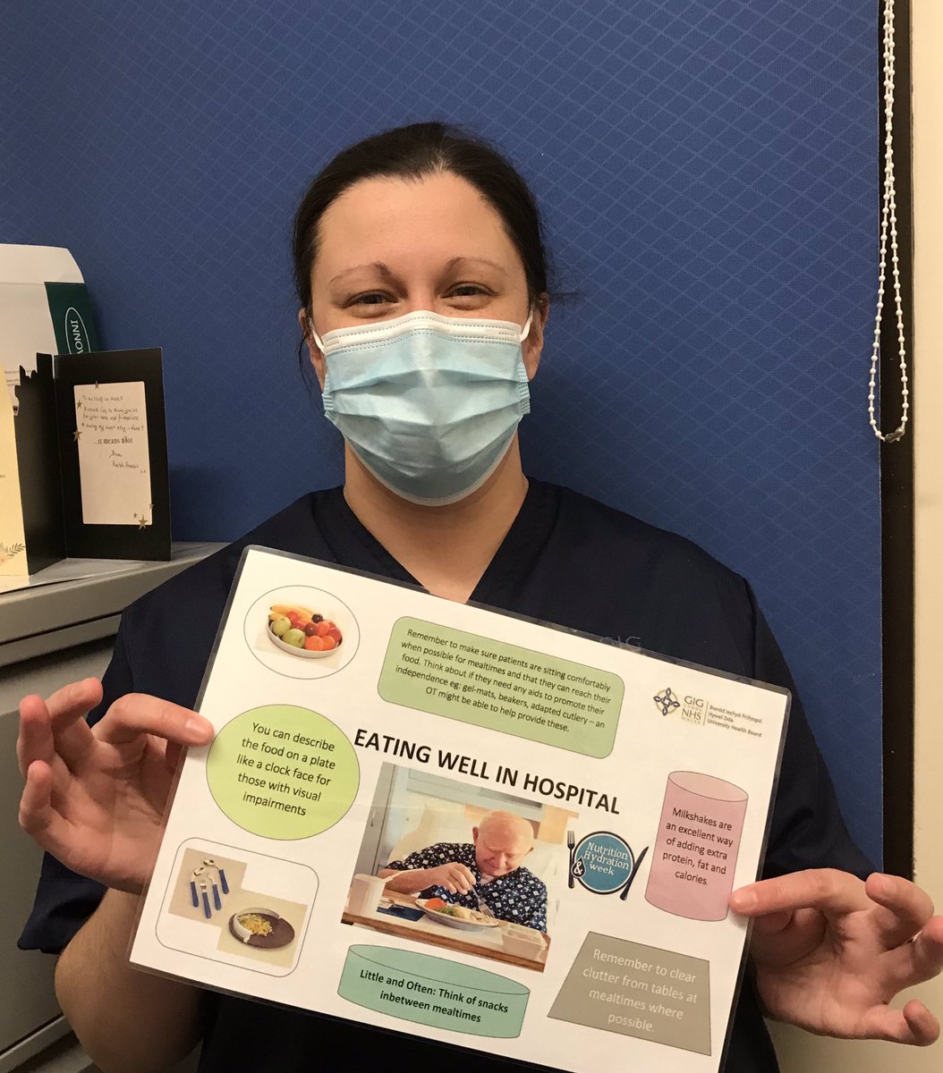 Fantastic PPH staff smiling behind their masks, working hard for patients and keeping the focus on Nutrition &amp; Hydration 👏🏼👏🏼🍎🍐🧀🥛🍰<a href="/LindseyClark29/">Lindsey clark</a> <a href="/sianyhopkins/">Sian Hopkins</a> <a href="/Emmaphillips012/">Emma Phillips 💙 💙💛</a> <a href="/colinhopcroft1/">colin hopcroft</a> @NSTHywelDda <a href="/MelRichards14/">Mel Richards</a> <a href="/MelRichards14/">Mel Richards</a> <a href="/SianiP/">Sian Owen 🌱🌎💕</a>  #NutritionAndHydrationWeek