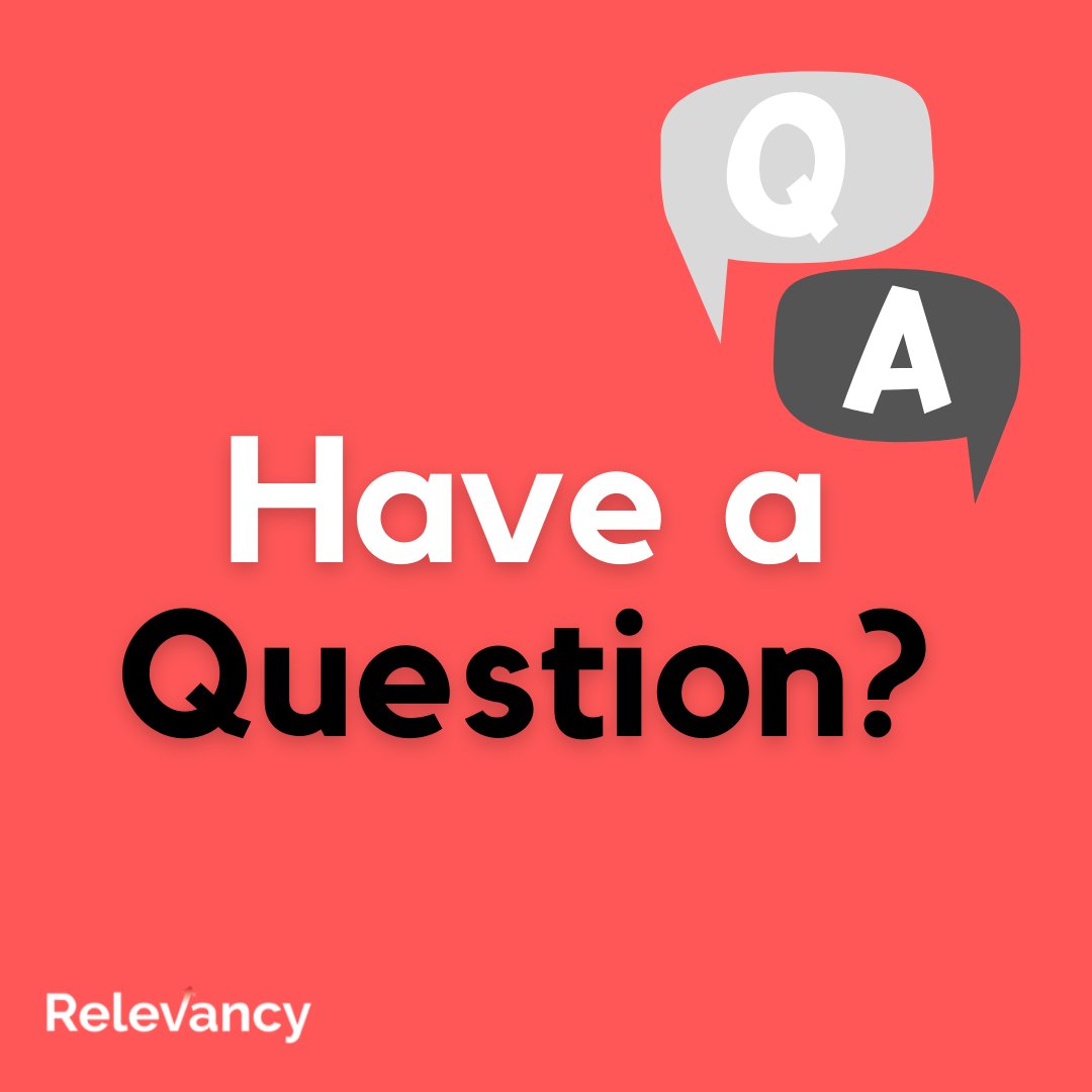 relevancyagency's tweet photo. Relevancy Agency is ready to answer any question you have in growth marketing 
Drop us your questions in the comment section 
#socialmedia #advertising #digitalmarketing #Relevancyagency #seo #contentmarketing 
#blogging #content #Majlesdigital #AskRelevancy https://t.co/pQc1xh87F6