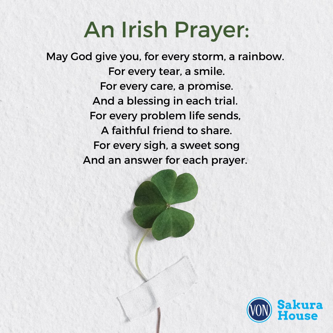 If you have had it up to here with all of the raucous festivities, shamrocks and green beer...it may help to remember that those who began to tradition of celebrating St. Patrick, were grieving too 💓