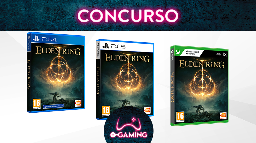 CarrefourGaming's tweet photo. ⚠ Sorteo ⚠

¿Quieres una de las dos copias físicas de #EldenRing para la plataforma que elijas?

✅ Haz FAV y RT
✅ Síguenos
✅ Menciona a un amigo con #CarrefourGamingConEldenRing, participa varias veces con amigos diferentes

¡Suerte!
Bases: https://t.co/nmHLU5IFUA https://t.co/uq6RZGzSjm