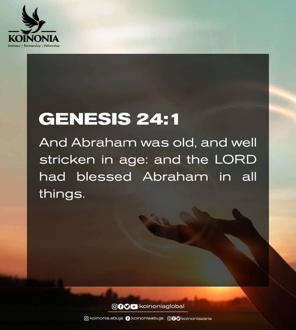 koinoniaeni's tweet photo. FOCUS FOR THURSDAY FASTING AND PRAYER
Prayer Point for today:
Father, in the name of Jesus, I Contend for and I receive rest-round about, in every area of My Life.
#ApostleJoshuaSelman
#CompleteDeliverance2
#KoinoniaAbuja
#KoinoniaZaria
#KoinoniaGlobal https://t.co/v7sUVaPdR6