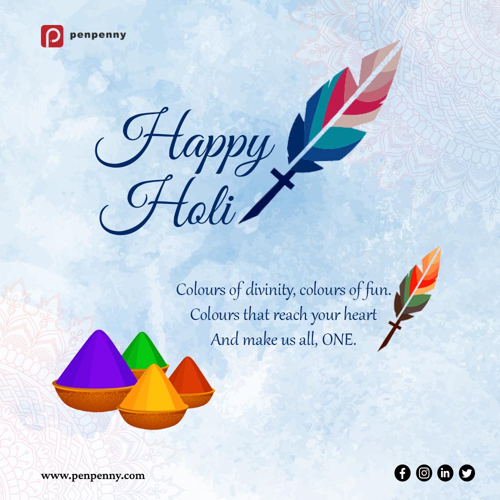 #HappyHoli 

penpenny.com