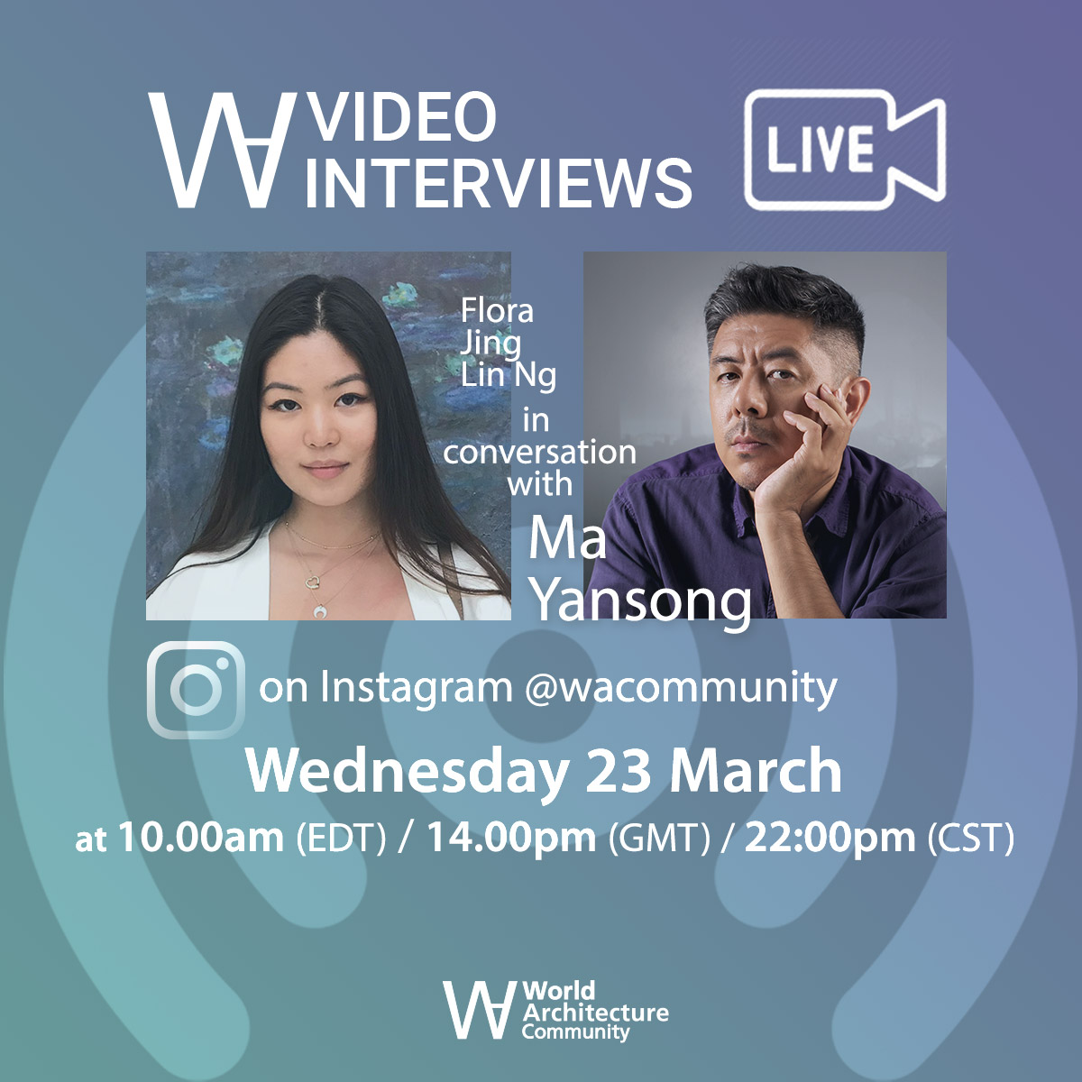 WACommunity's tweet photo. Ma Yansong of @madarchitects_ will talk about his new book MAD Rhapsody in WAC's live talk next week: https://t.co/oT4Sb75sLu #wacliveinterview https://t.co/XeMue4kTHp