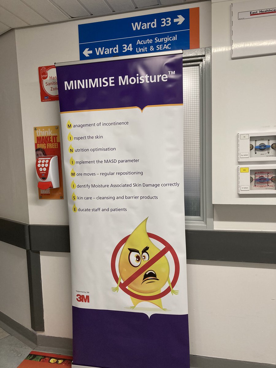 Raising awareness of Moisture Associated Skin Damage at <a href="/UHMBT/">MorecambeBayNHSTrust</a> Surgical Wards RLI #ThinkMASD #MINIMISEMoisture #MASDAwarenessDay <a href="/SarahMa81601404/">Sarah Maguire</a> <a href="/2soprano/">Lynne Wyre RN 🌻🌻💙</a> <a href="/aaroncumminsNHS/">Aaron Cummins</a> <a href="/harmfreecareuk/">Harm Free Care Network UK</a> <a href="/heather_bendall/">Heather Bendall</a> @bridgetlees1 <a href="/TV_LHCH/">Julie Tyrer</a>