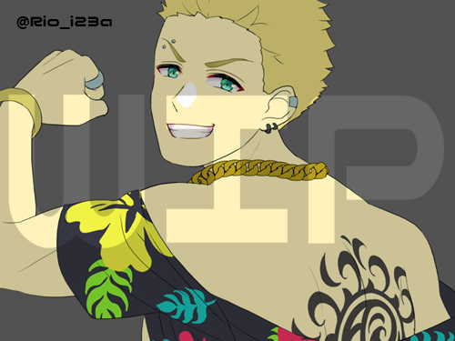 【wip】
ウルス🧜‍♂️やっと描き進めてる 