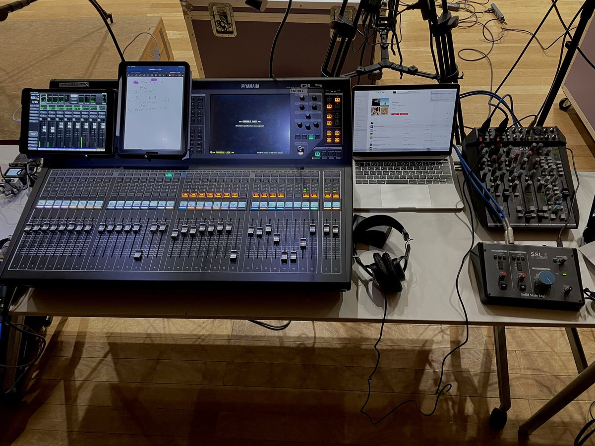 Drum__shun's tweet image. JazzコースLiveの配信&amp;amp;FOHを担当しました！
SSL SIXのHead Ampはめちゃめちゃいい音でDPA2011Aとの相性もバッチリでした✨

沢山の方にサポートして頂き本当に最高のLiveになりました😋
#SSL 
#YAMHA 
#QL5 
#BOSE 
#Lacoustics
#DPA 
#SHURE
