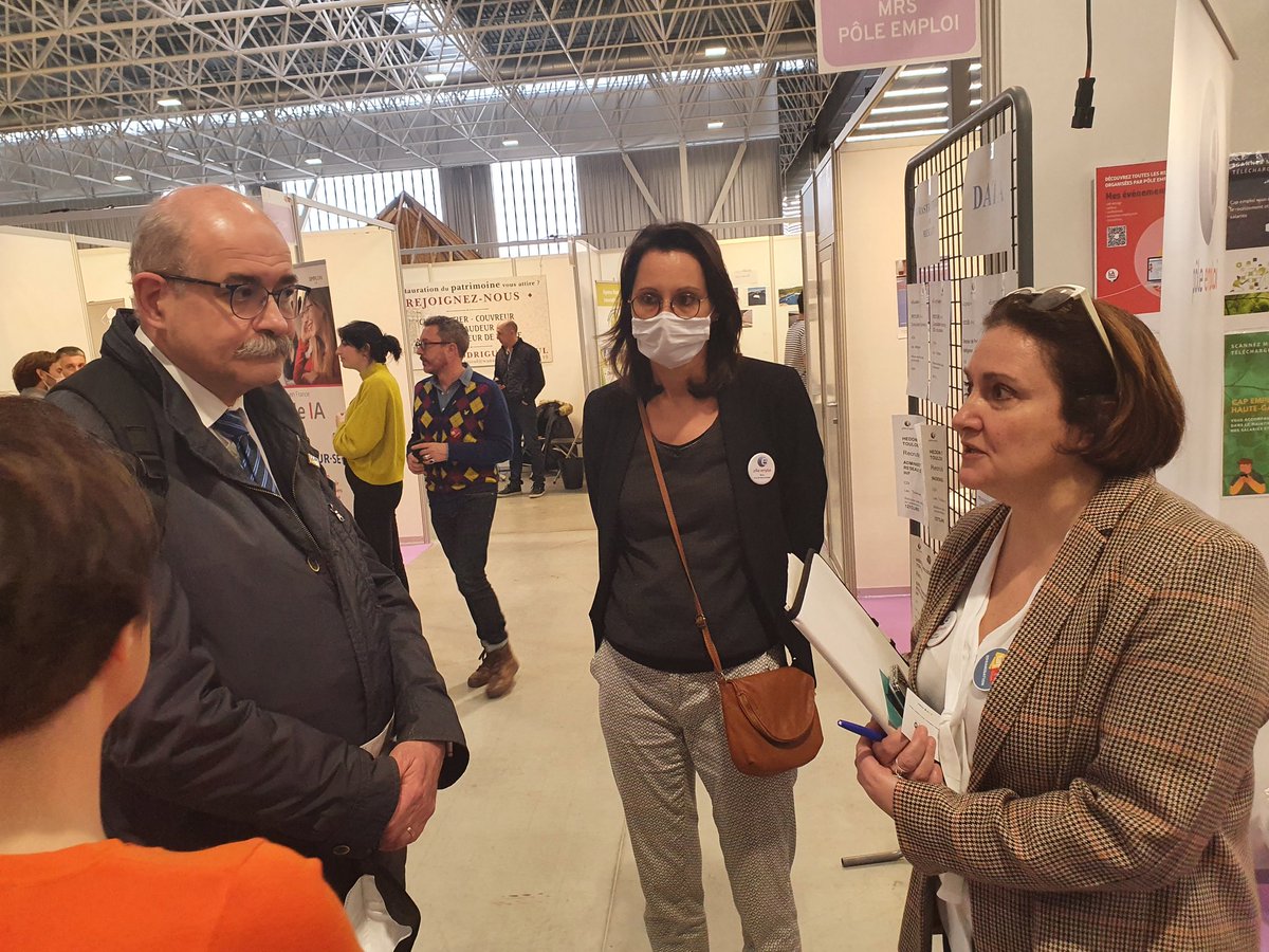 #TAF à #Toulouse et #Emploi  merci aux équipes de pôle emploi mobilisées depuis 2 jours au côté de la région et de ses partenaires au service de nos demandeurs d'emploi et des 380 entreprises présentes  <a href="/Occitanie/">Région Occitanie</a> #avecPoleEmploi <a href="/Thierry_Lemerle/">Thierry Lemerle</a> <a href="/senat_annick/">annick sénat</a> <a href="/JalbertOlivier/">JALBERT</a>