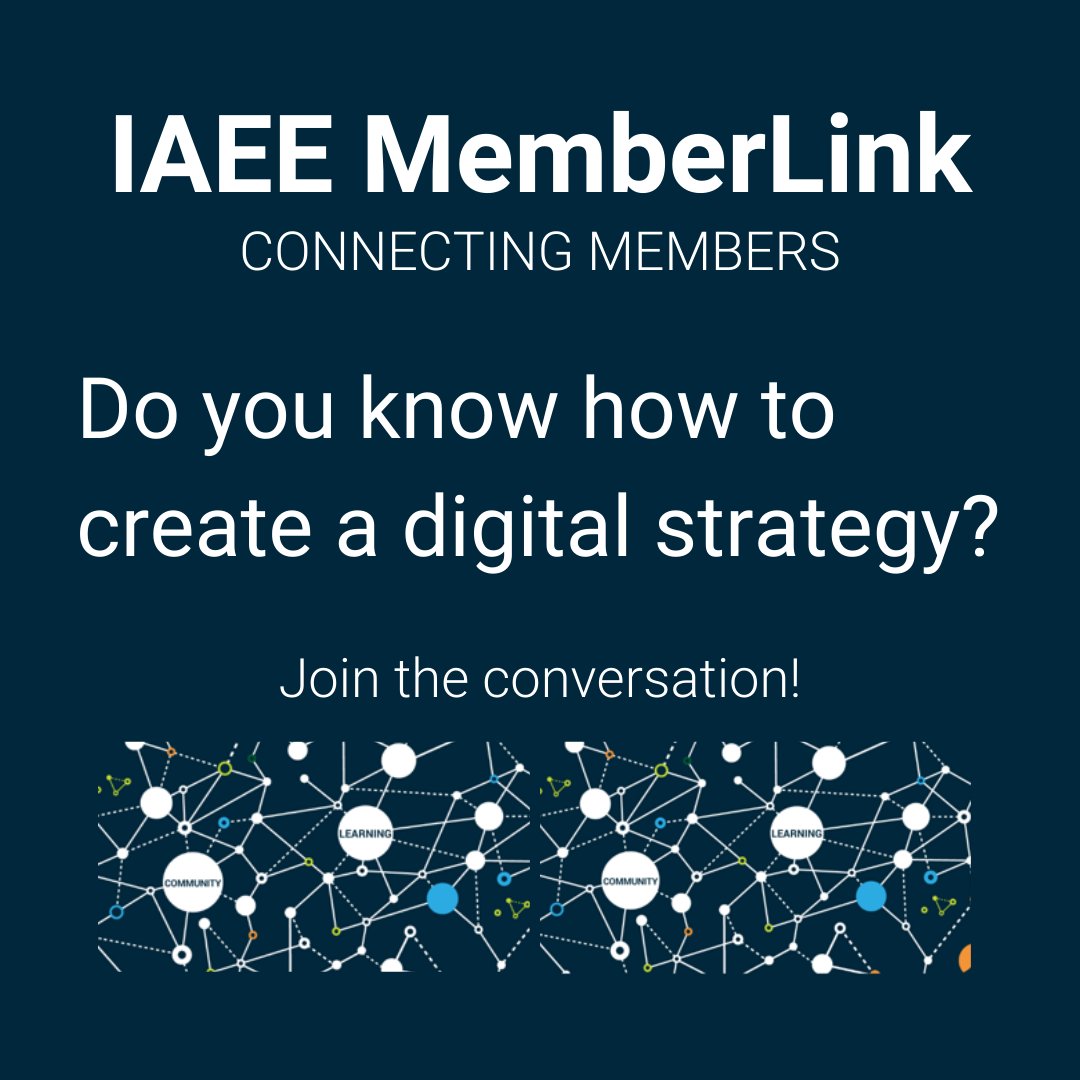 IAEE_HQ's tweet photo. Join the conversations happening right now on a variety of topics on IAEE’s #MemberLink Show Management community: https://t.co/xxUX8DXeqq #iaeemembers #iaeecommunity https://t.co/aZdYQ9hQsT
