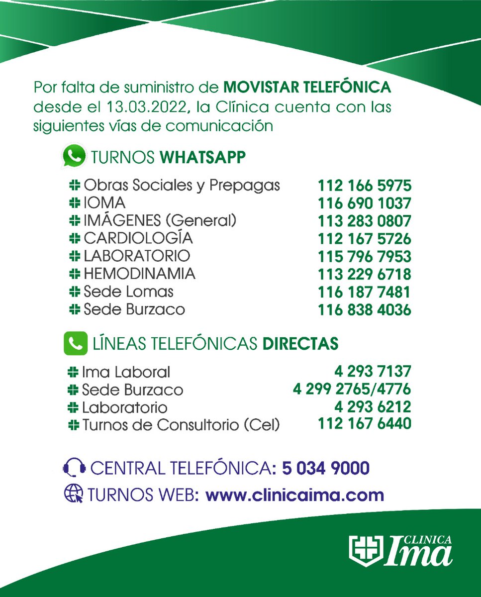 Clínica IMA (@clinicaima_) on Twitter photo 