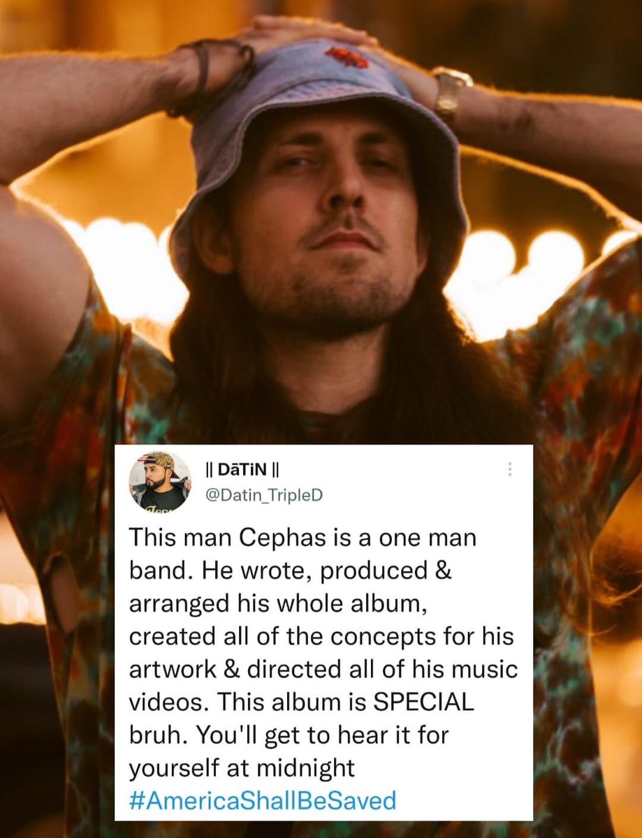 UKPQuarterly's tweet image. #Cephas News: Christian hip hop artist, true musician, &amp;amp; @menacemovement signee @cephasofficial has a new album dropping at midnight. With a huge nod from label CEO @datin_tripled this project is sure to be a classic. Make sure that you purchase, download, &amp;amp; stream the new album
