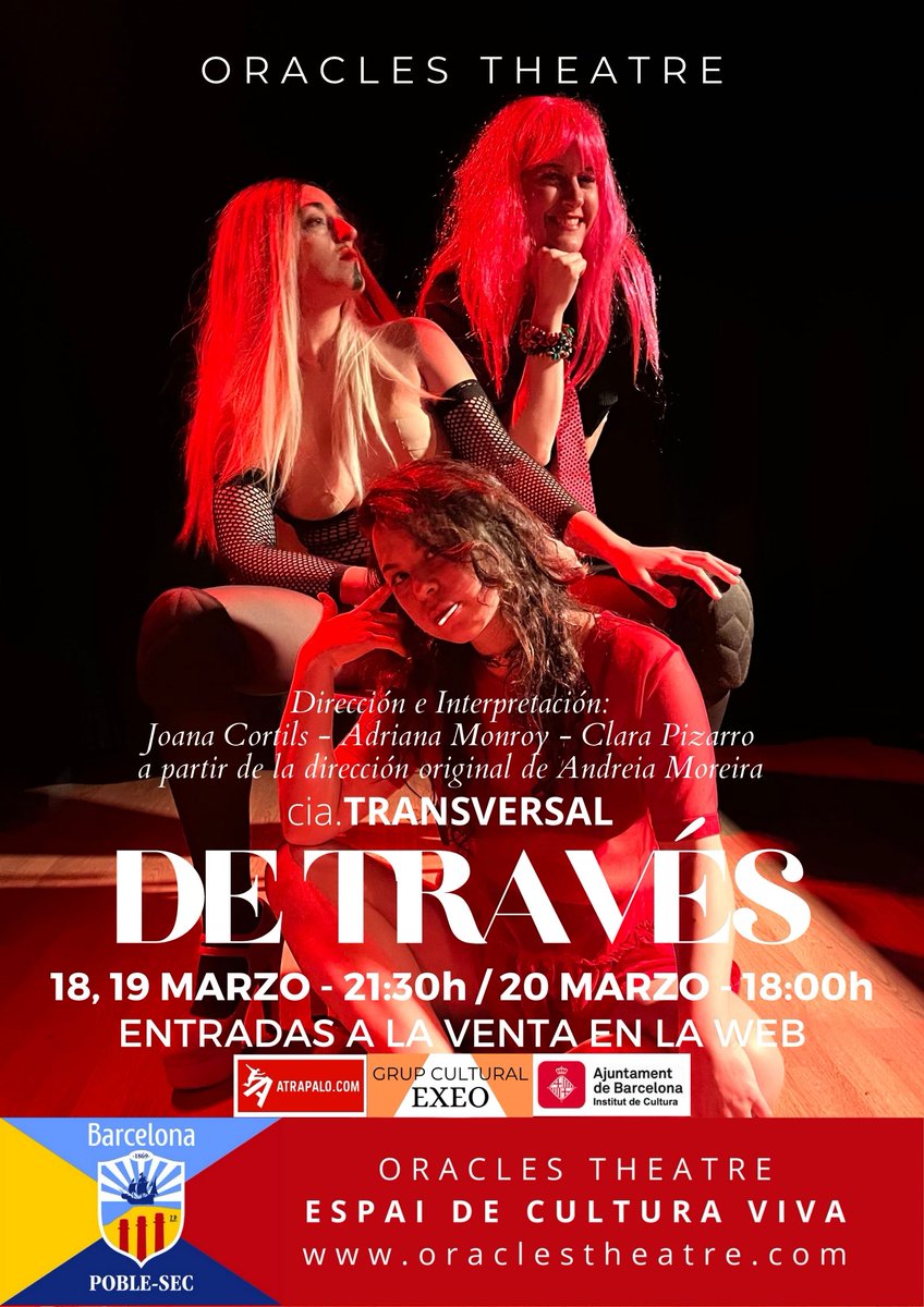 OraclesTheatre's tweet photo. PROGRAMACIÓN - 2ª Quincena MARZO - https://t.co/dKxoVZPPpS Flamenco de Cerca - De través - El Cabaret de la Diosa - Pinocchio - Open Mic - Ecstatic Dance... y mucho, mucho más! INFO en https://t.co/1lBOTpxAmO - Ven a sumergirte en NUEVOS MUNDOS dentro de TI. Te gusta viajar?? https://t.co/8hQJX6e8YE