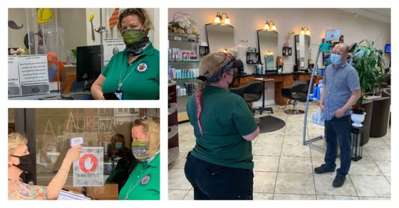 MontgomeryCoMD's tweet photo. Our #COVID19 remembrance month continues with #HousingWeek. @MCGMDDHCA Housing Inspectors were Business Reopening Ambassadors during COVID-19 phased reopening periods to educate about COVID-19 health and safety guidelines. Thank you for all the work you did! https://t.co/7cU1aRBHm4
