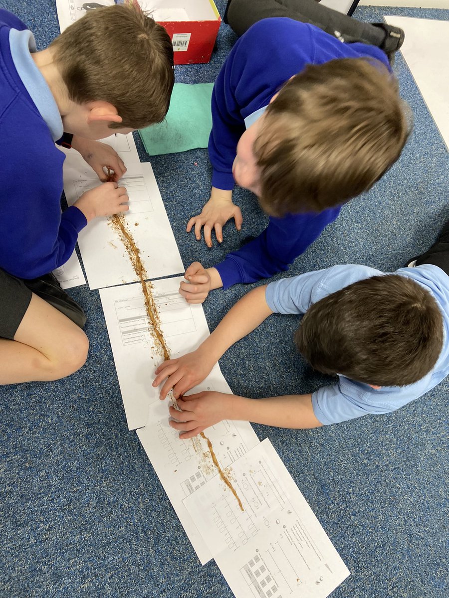 TarvinPrimary's tweet photo. Dahl class have had a wurly good time this morning stretching their caramel. #gooey #stretching #malleable #ScienceWeek #statesofmatter #Tarvinscience #curlywurlychallenge https://t.co/7QBrzqLngV