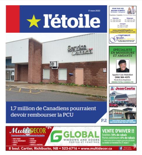 EtoileNB's tweet photo. Voici L'Etoile du 17 mars 2022
https://t.co/3fRQDXkxMp https://t.co/beRKQ4FbeC