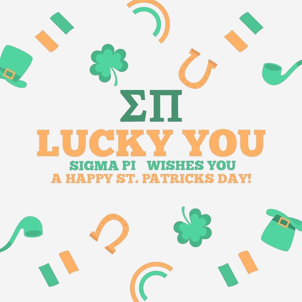 SigmaPiVU's tweet photo. Happy #StPatricksDay https://t.co/yysM5kO5R9