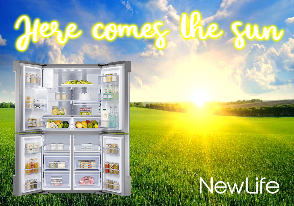 Good days are coming.  Are your drinks nice and chilled?

newlifeappliances.co.uk/refrigeration

#herecomesthesun #newlife