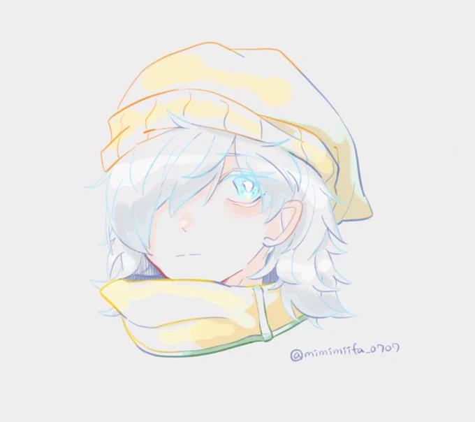 たまに無性に描きたくなるお顔してる…APP18恐ろし…(褒め言葉) 