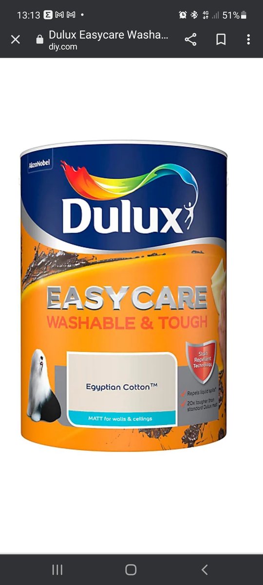oldoakpainters's tweet photo. A client of mine would like me to use Dulux easycare, has anyone used this retail stuff? Any good? And is it a 2, 3 or 4 coater 🤣 https://t.co/RW0uC0MWNb