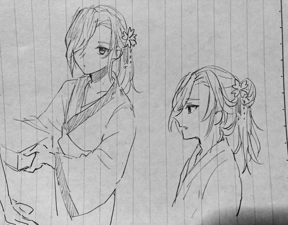 5年前くらいと、さっき 