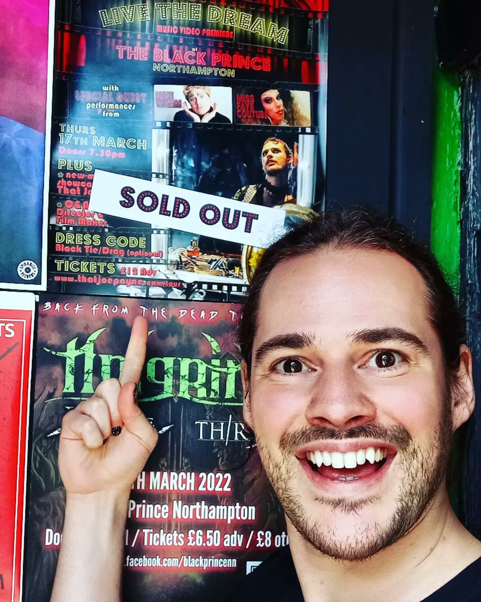thatjoepayne's tweet image. WE DID IT!!! 🤩😍🥳🙌👏🤘🎉🎊💯 FULL HOUSE, BABY! 📽️🎞️🎟️ 100 people! On a THURSDAY!! Can. Not. WAIT! 😁 Xxx

@blackprincenn @MissFayeCouture