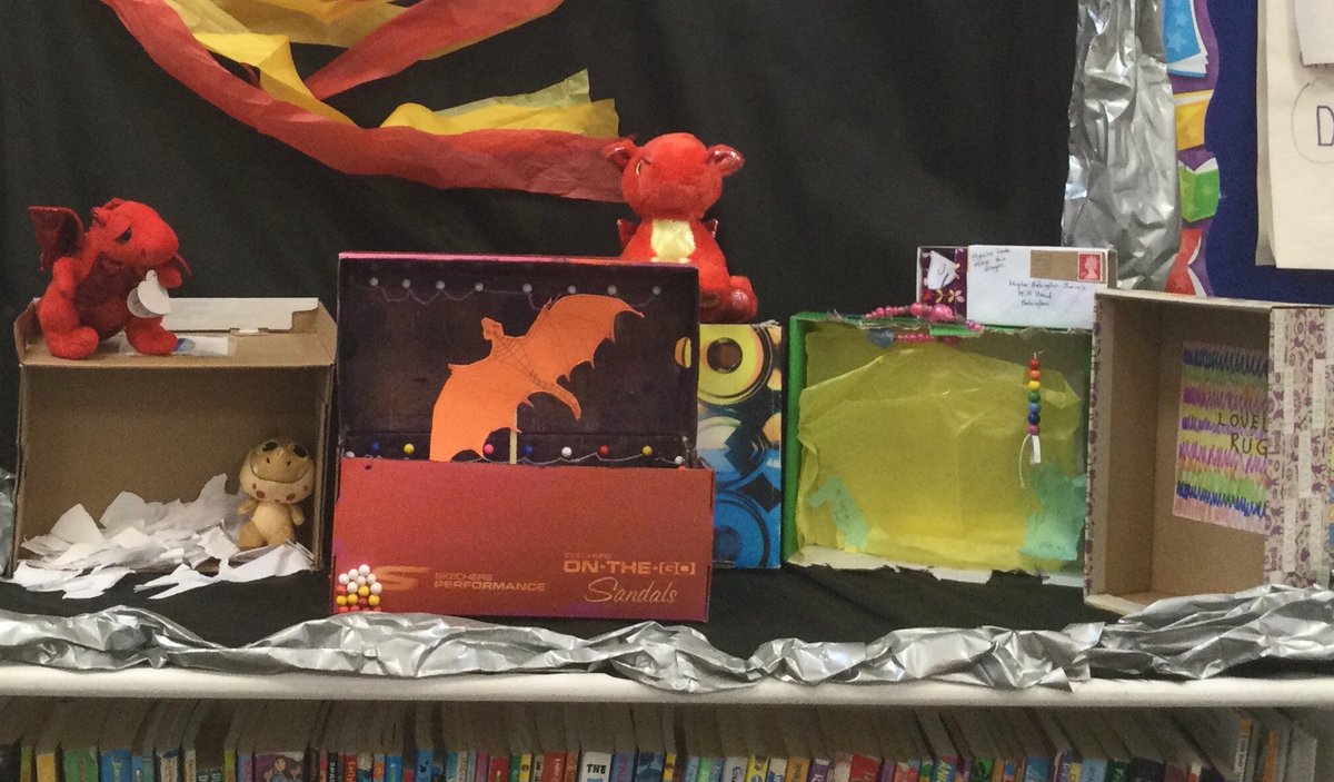 HBJSCH63's tweet image. Our dragons are growing in number! The children in 3P are full of ideas and plans for their own dragons....watch this space as more are added to our display 🐉🐉🐉 @andyjshepherd #year3 #theboywhogrewdragons #classread #HBJS