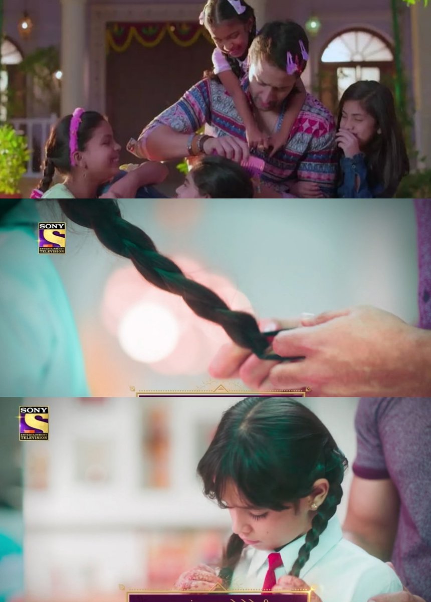 The first is our Dev who is tying the hair of girls and the second is our Kanha who is tying the hair of girl again...🥺💕 

#ShaheerSheikh #ShaheerAsDev #ShaheerAsKrishna #WohTohHaiAlbela #KuchRangPyarKeAiseBhi