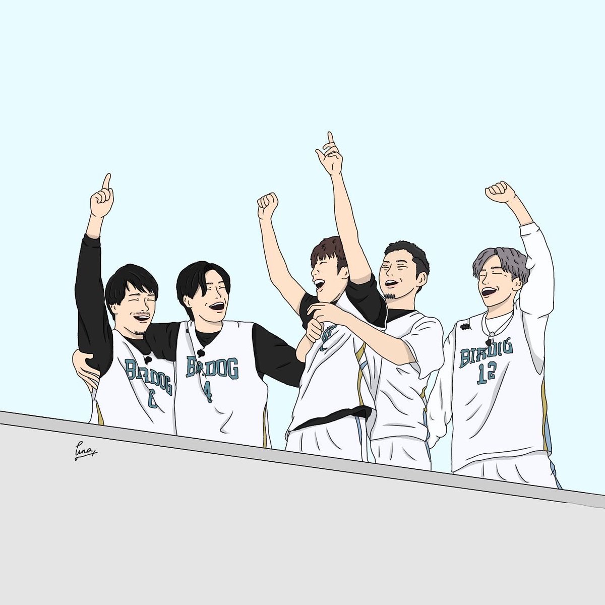 コムドットイラスト #コムドット #コムドットイラスト #イラスト