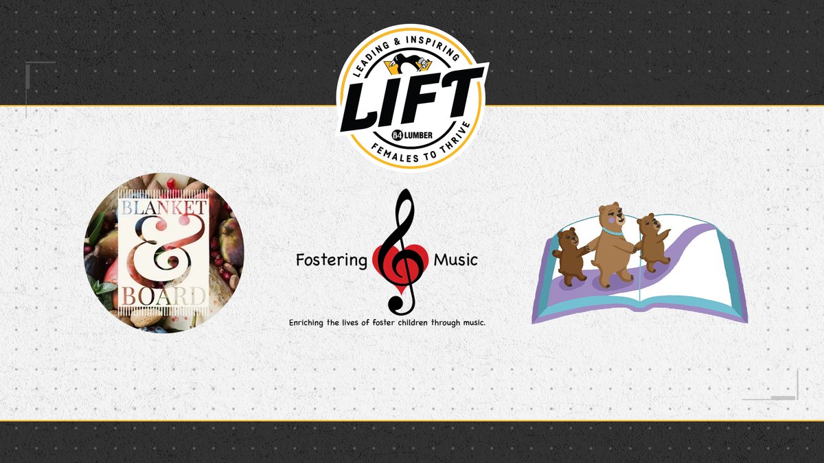 penguins's tweet photo. Congratulations to the three finalists for the $25,000 EmpowerHER Grant!

• Blanket &amp; Board
• Fostering Music
• Goudelock and the 3 Bears Publishing

Fan voting is now underway and runs through March 25: https://t.co/bki5AI8g6r https://t.co/yzCKLS4Hal
