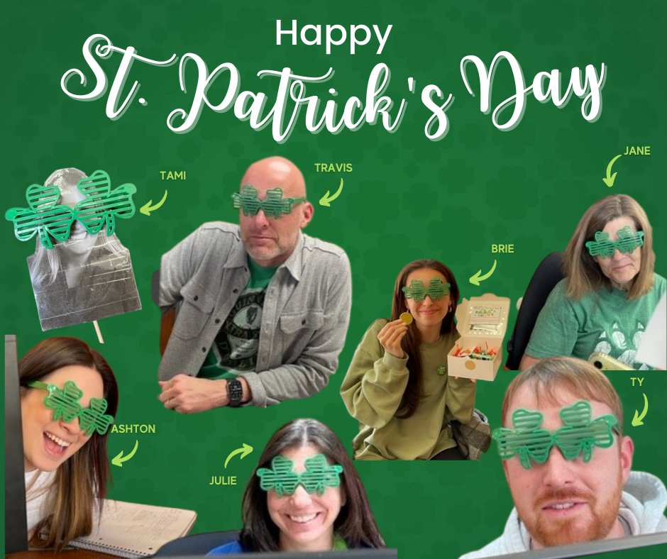 Happy St. Patrick’s Day from CASTLE AND ASSOCIATES! Here’s hoping your day is filled with luck! How will you be celebrating? 🍀