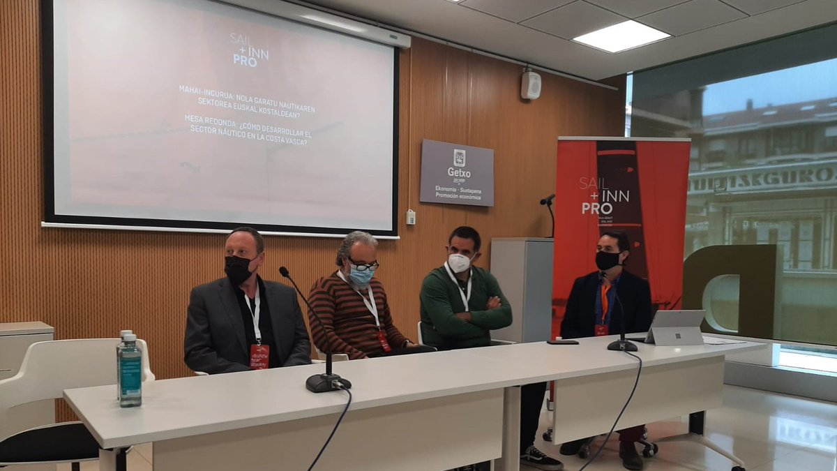 Ponemos fin a la jornada <a href="/SAILINNPRO/">SAIL INN PRO</a> en #Getxo con la mesa redonda: ¿Cómo desarrollar el Sector Náutico en la Costa Vasca?
Digitalización, servicios náuticos, #turismo...desde las microempresas.
#Bizkaia #SAILINNPRO #Empresa #emprendimiento #Mar #DeslizateporGetxo
