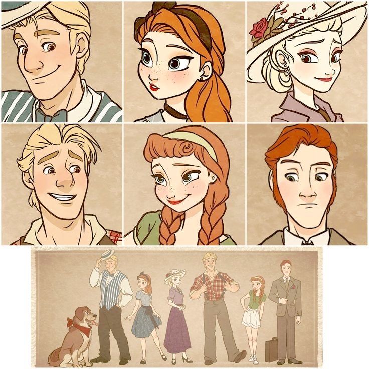 Anna Meets Hans and Kristoff