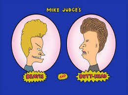 Sy_90sGuy's tweet photo. Beavis and Butthead were everywhere in the 90s. The animated comedy duo premiered in 1993 and ran until 1997. Uhhhh heh heh heh heh #90s #nineties #90sKid #BeavisAndButthead https://t.co/tEw9Yrecmk