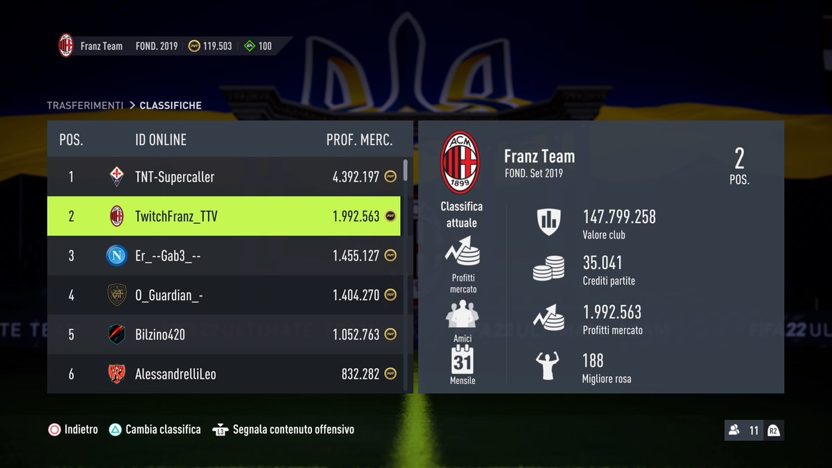 Franz_GamerTV's tweet photo. #PS5Share, #FIFA22 https://t.co/nlRkz9rszs