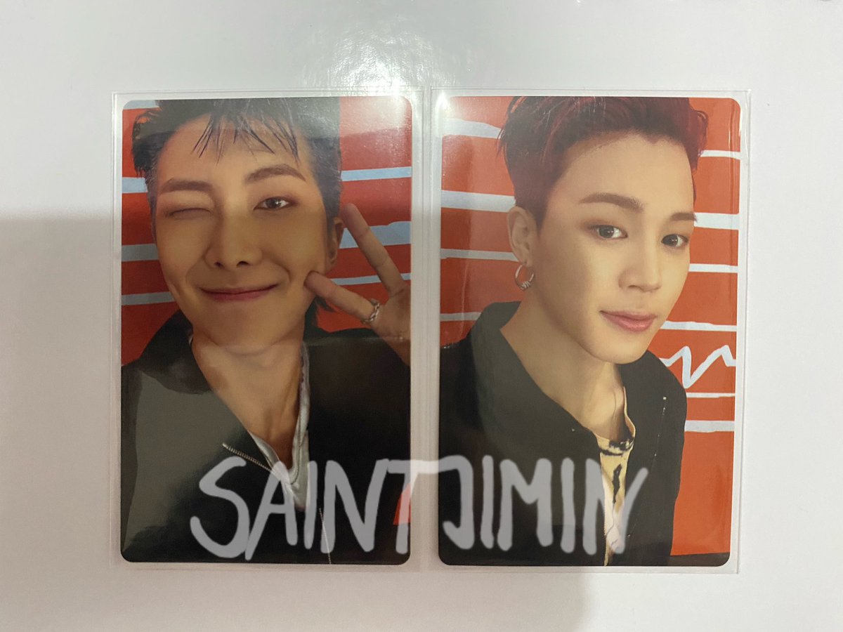 SAINTJIMlN's tweet photo. #reesewts
wts lfb ph
bts butter japan minimoni pobs
₱1.7k
- sold as set only
- breakdown: joon - ₱500 jimin ₱1.2k
- both mint
t. bangtan jp photocard pc rm namjoon minjoon https://t.co/WNMkLH2V9D