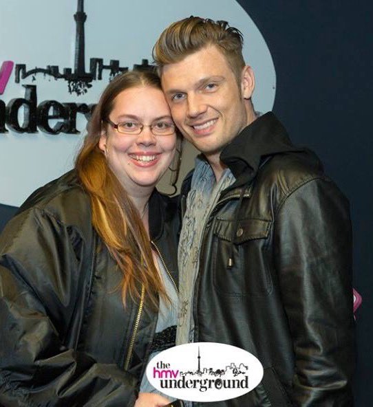 qtp2ty's tweet photo. I can’t believe it has been 7 years since this was taken!!! Was the best day   and @nickcarter killed it at the show after!! I was on cloud 9 for a week and got depressed when I was coming off the high!! Was a dream come true since I was 13!! https://t.co/UR2YwnpMKw