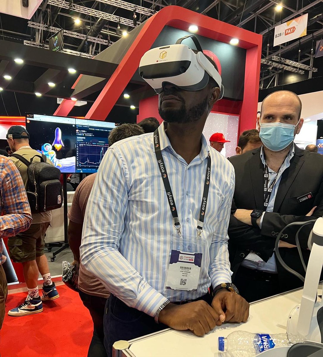 myco_io's tweet photo. Day 2 of #CryptoExpo in #Dubai

The #MContentCineverse has been amazingly received by the public and a lot of curious people have been lining up all day to try out the unique experience at the expo!

#Crypto #Blockchain #Cryptocurrencies https://t.co/myjAZEvyYZ