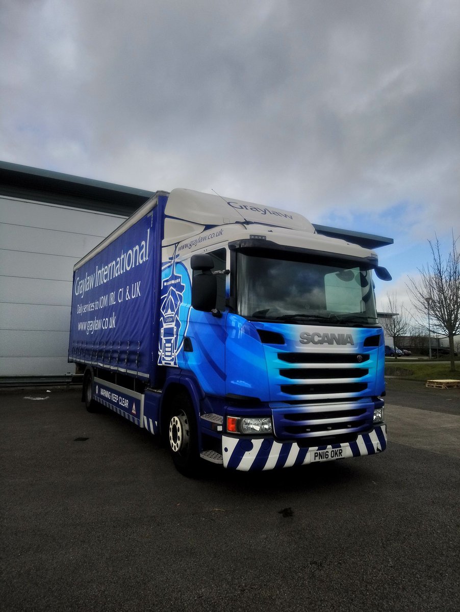 EvenBiggerGav's tweet photo. Out and about today in @GraylawFreight truck. https://t.co/APYdN4tsUs