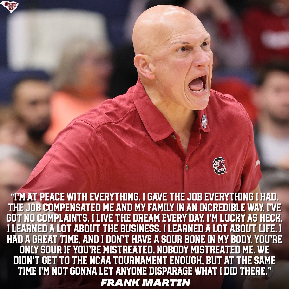 Frank Martin speaks out 🗣