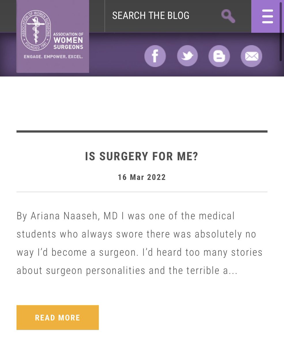 minervies's tweet photo. Latest on the #AWSBlog

Is surgery for me?
by @ariananaaseh

#ILookLikeASurgeon 

https://t.co/uJHvQ93uUG https://t.co/obJCY0b2ud