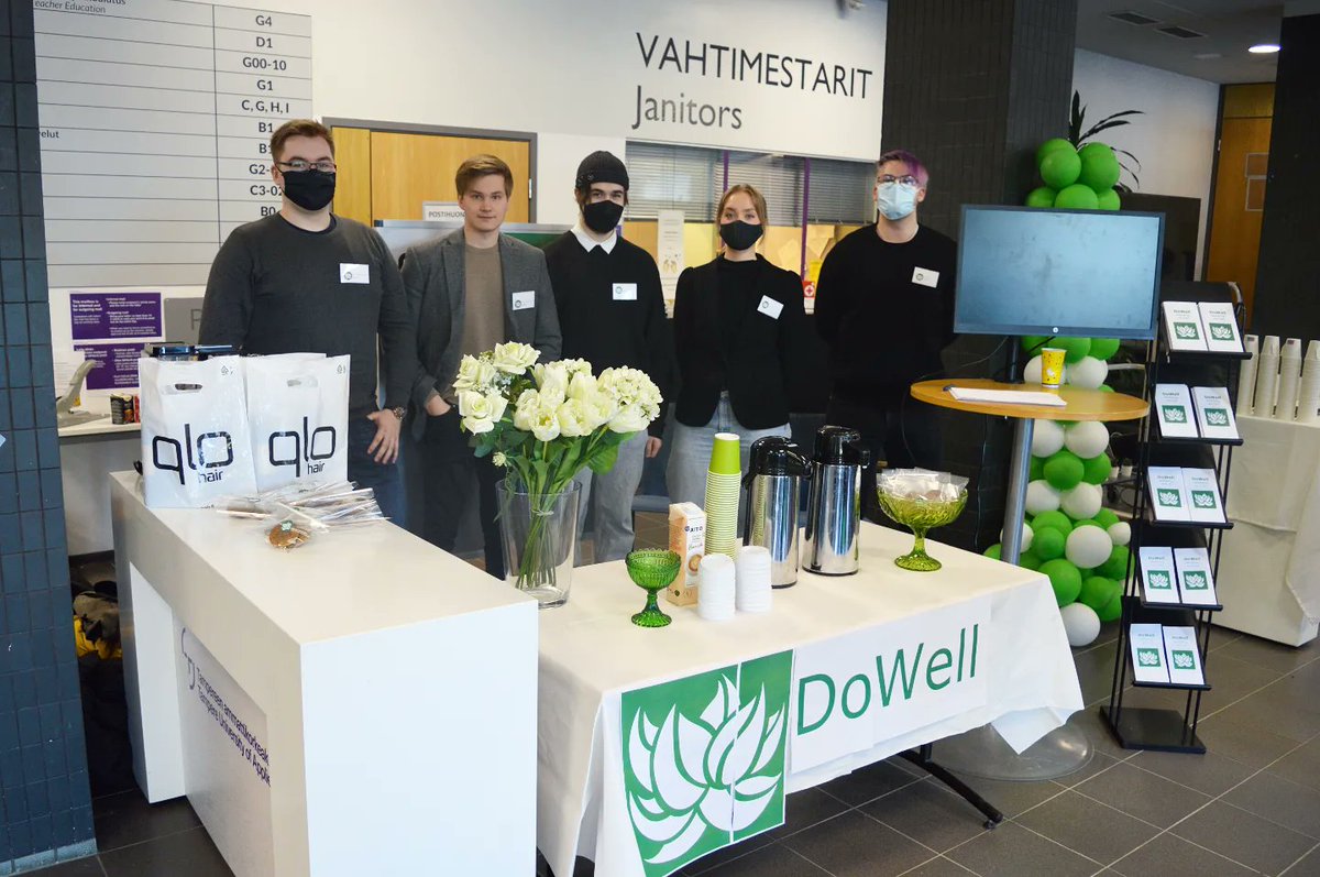 The annual SalesUp fair event for business students was held today. The event was finally again on TAMK's campus. First-year students set up an educational company in an industry valued by them and run it for the first year, culminating in a SalesUp fair event.