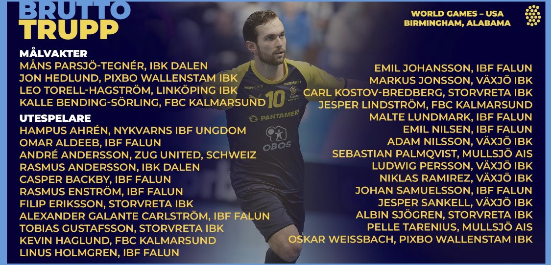 Började nästa tro att det krävdes att spela med Falun (fast det verkar ju inte vara någon nackdel om man kikar på truppen) Äntligen!! Grattis <a href="/filiperiksson19/">Filip Eriksson</a>